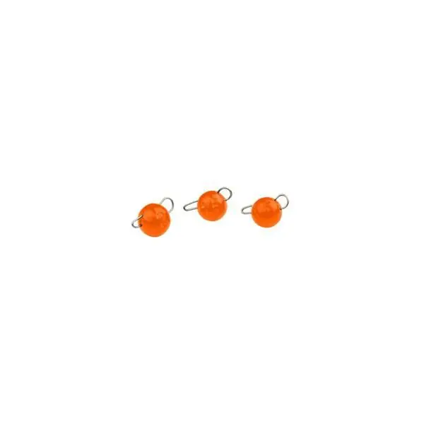 Trout Master Tungsten Bottom Jigs Orange 3st. 2.0g Merkproduct
