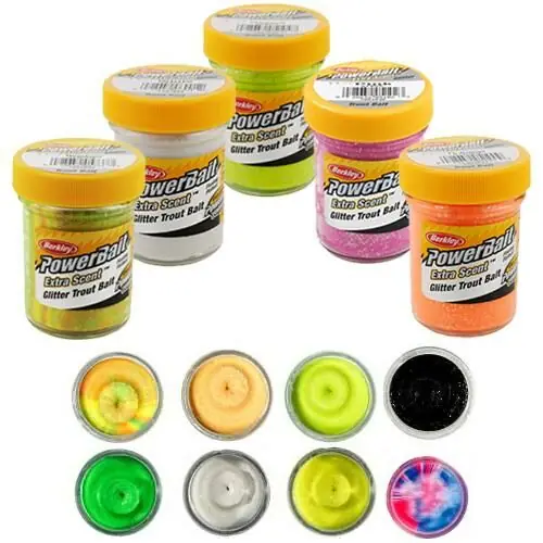 Exclusieve Aanbieding Berkley Powerbait Glitter Trout Bait Smoke Fire Silver