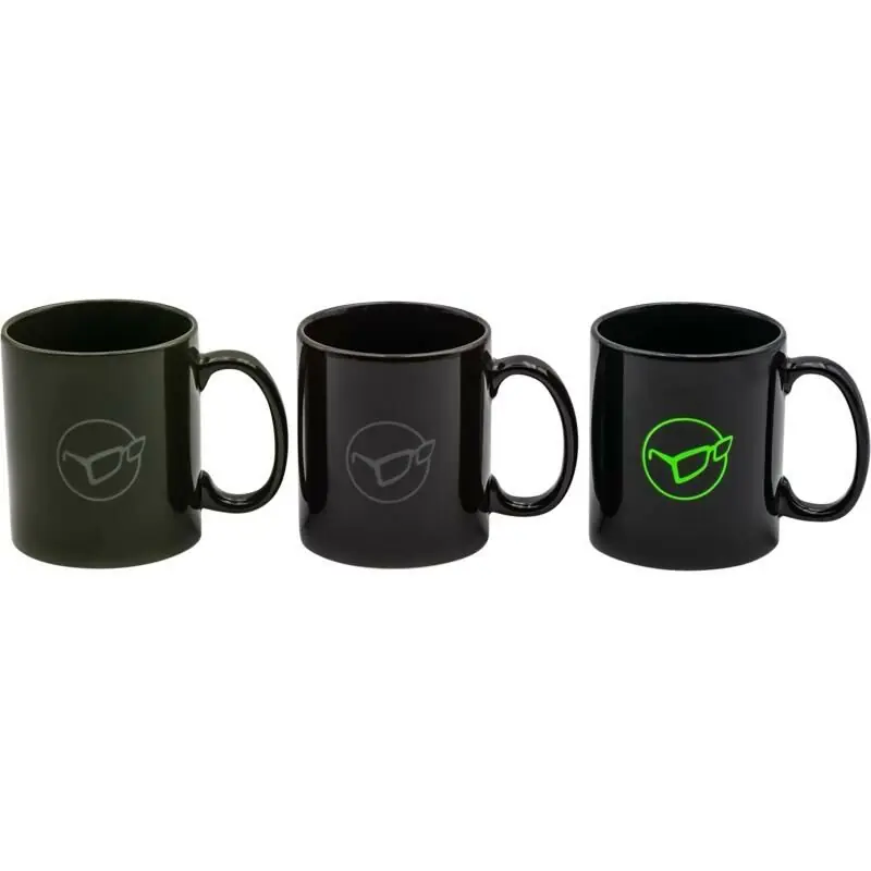 Aanbieding Korda Mug Glasses Logo Olive