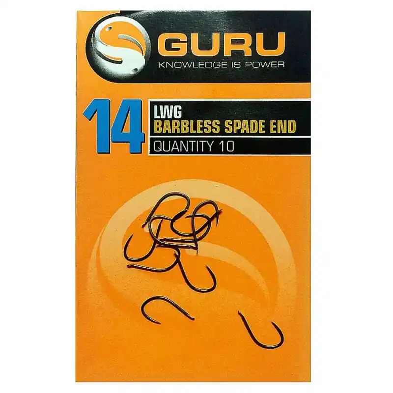Uitverkoop Guru LWG Hook Barbless Size 20