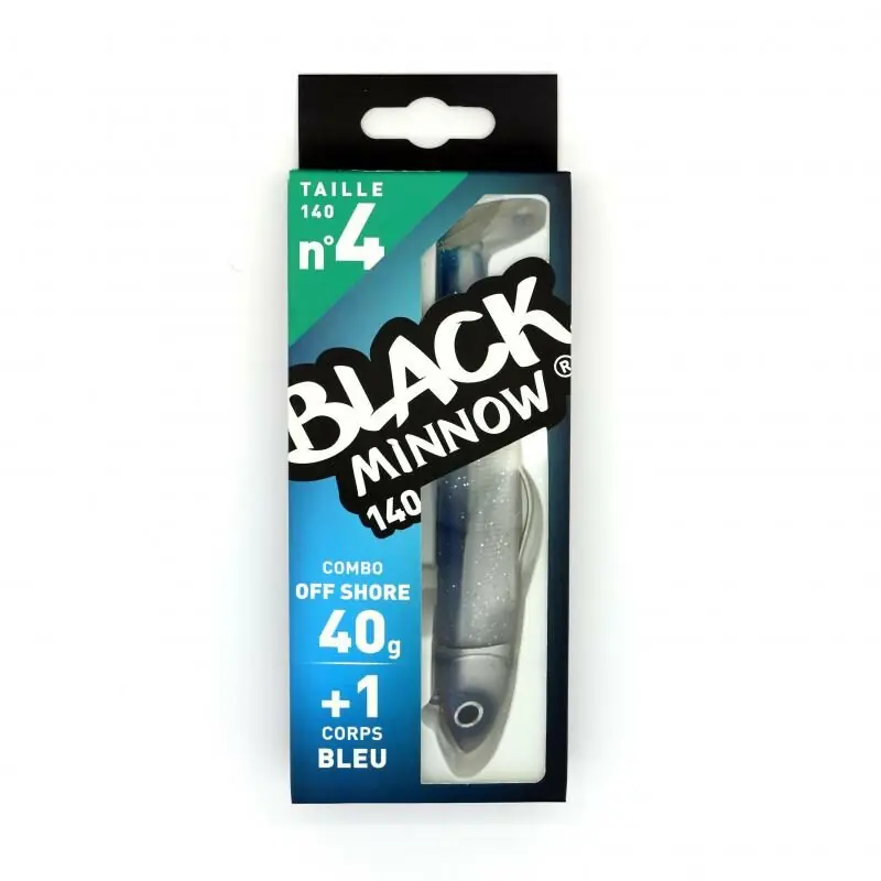 Actieprijs Fiiish Black Minnow 140 Combo Offshore 40g Blue