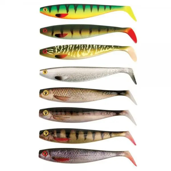 Finale Uitverkoop Fox Rage Pro Shad Natural Classic 2 10cm Bright Perch UV