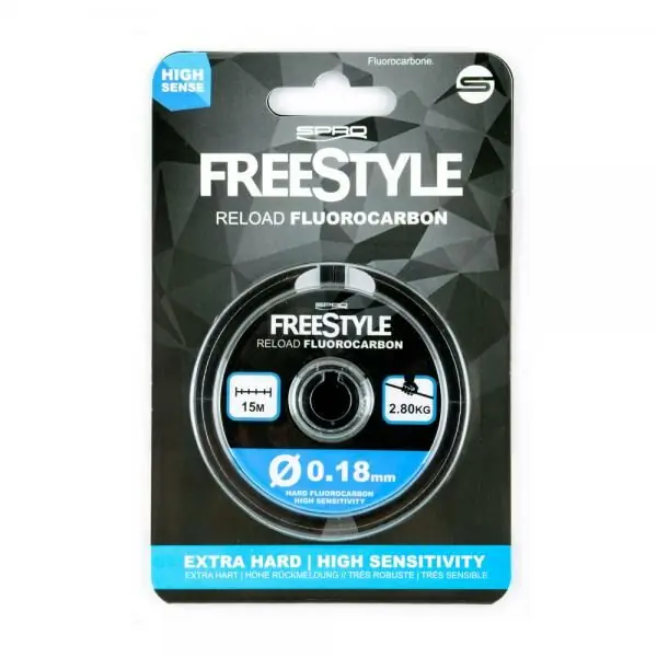 Hoge Kwaliteit Spro Freestyle Fluorocarbon 15m 0.35mm