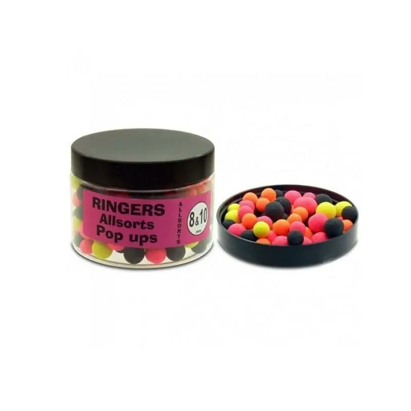 Ringers Allsorts Popups 8 & 10mm Hete Deal