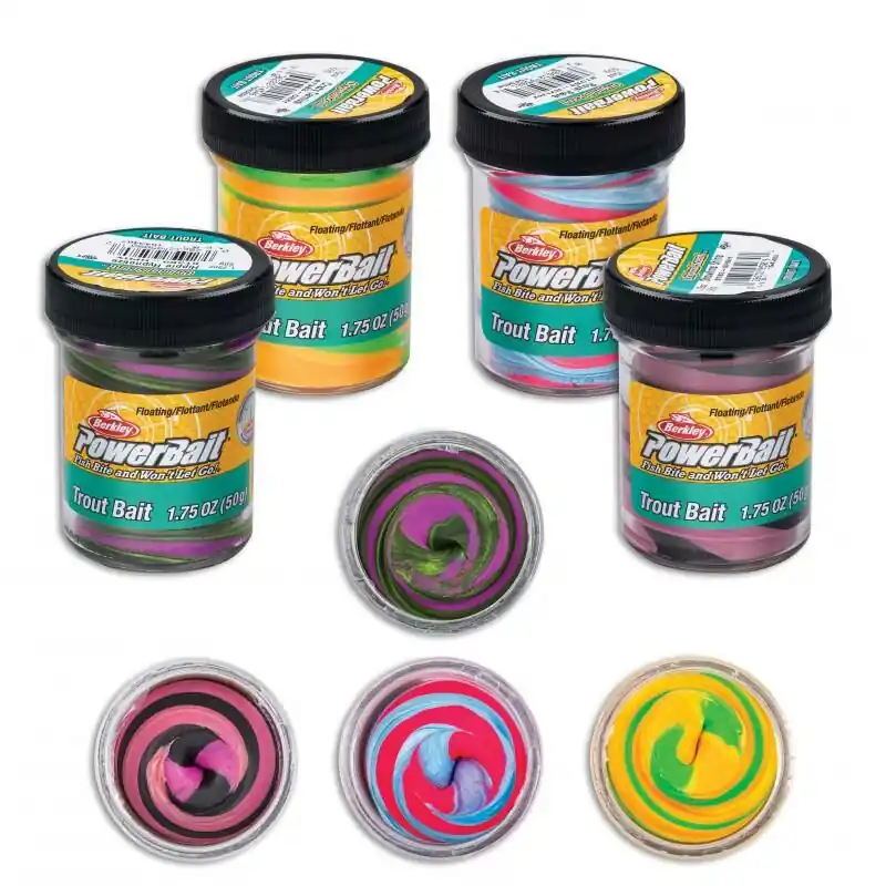 Berkley Powerbait Trout Bait Triple Swirl Crazy Carnival Shop Nu