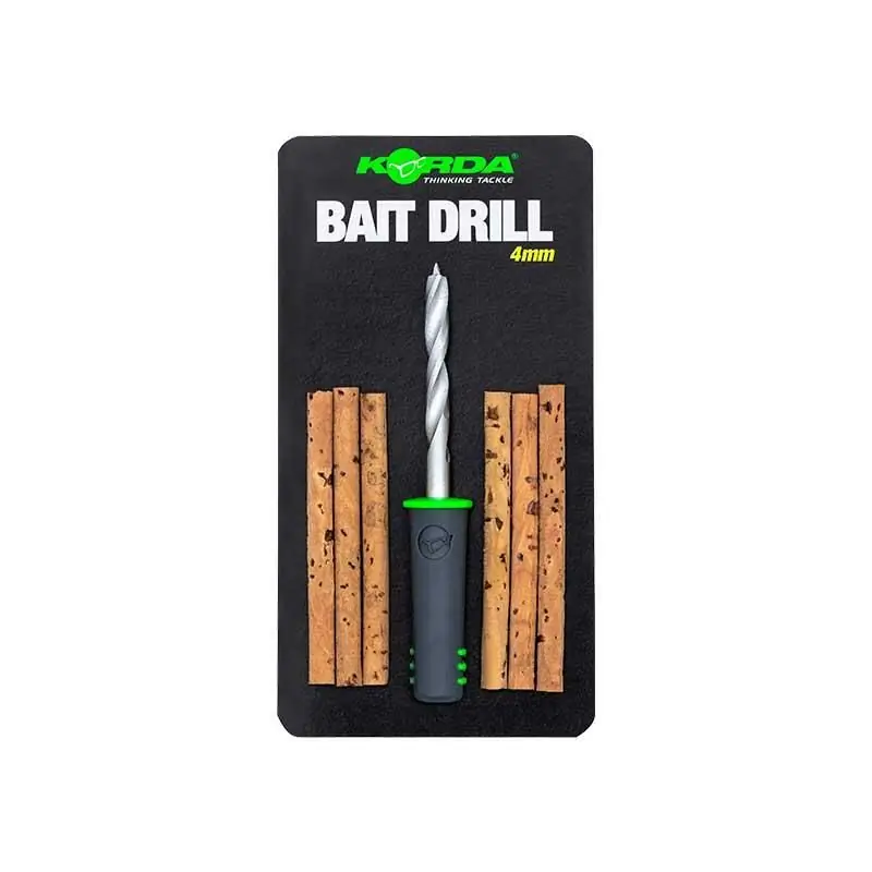Korda Bait Drill 4mm met Kurk Alleen Vandaag
