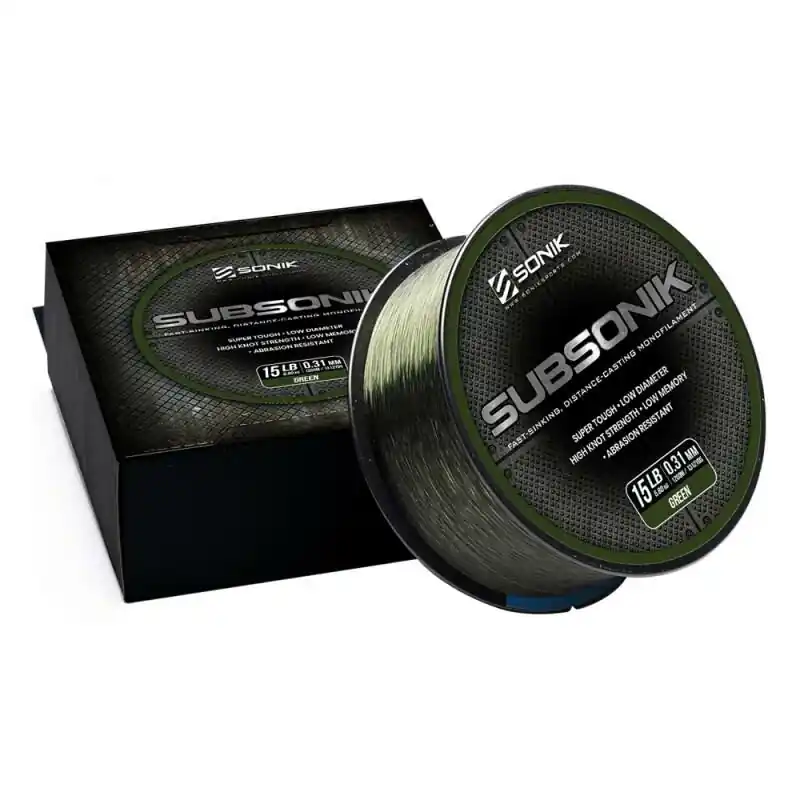 Fabrieksprijs Sonik Subsonik Monofilament Green 1200M 15LB/0.31mm