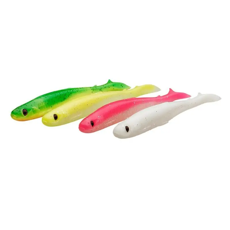 Direct Beschikbaar Savage Gear Slender Scoop Shad 13cm Dark Water Mix