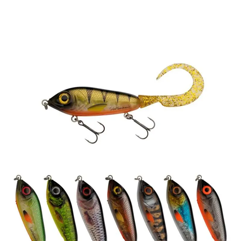Abu Garcia Svartzonker McMy Tail 17cm Yellowfin Perch Speciale Aanbieding