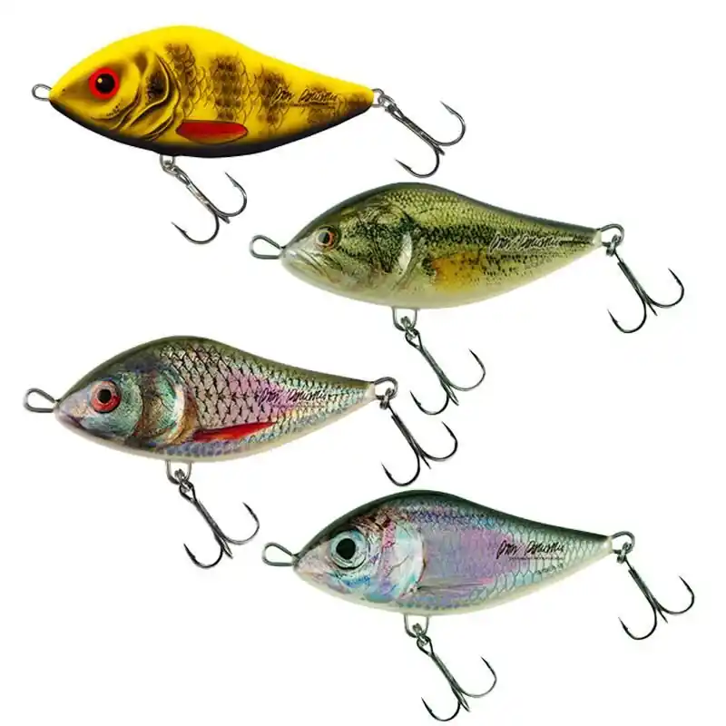 Salmo Slider Sinking 10cm Designed by Piotr Piskorski Black Widow Hete Deal
