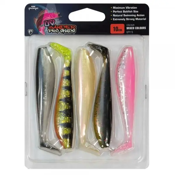Favoriet Fox Rage Zander Pro Mixed Colour 5st. 7cm
