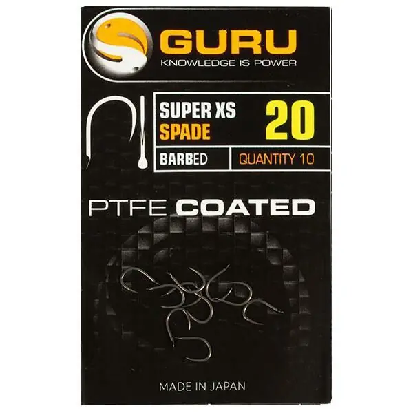 Tijdelijk Beschikbaar Guru Super XS Spade Barbed Hook Size 10