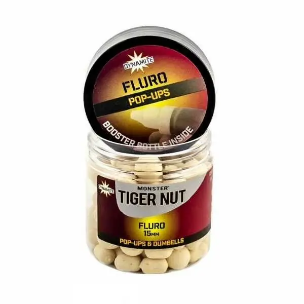 Dynamite Tiger Nut Fluro Pop-Ups & Dumbells 15mm Snelle Levering