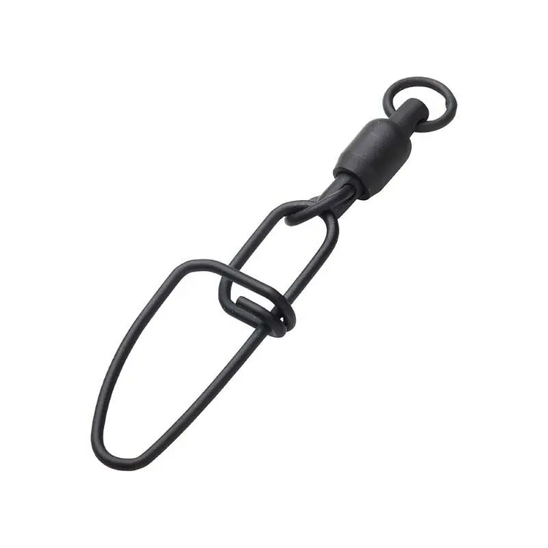 Aanbieding Madcat Stainless BB Swivel & Crosslock Black 3 200lb 90kg