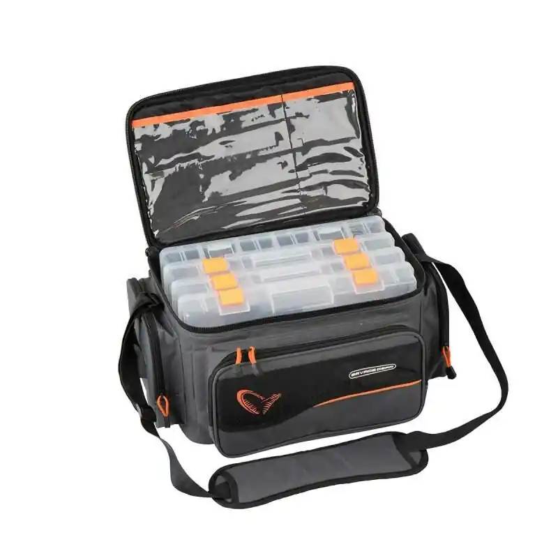 Gereduceerde Prijs Savage Gear System Box Bag L 4 boxes