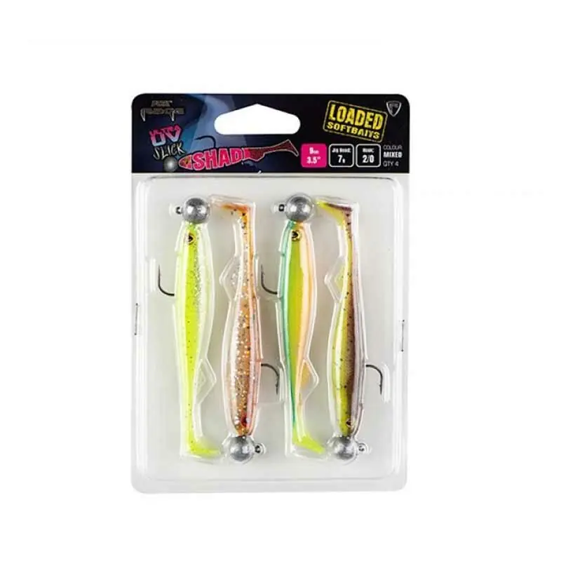 Superprijs Fox Rage UV Slick Shad Loaded 9cm 7g - 2/0