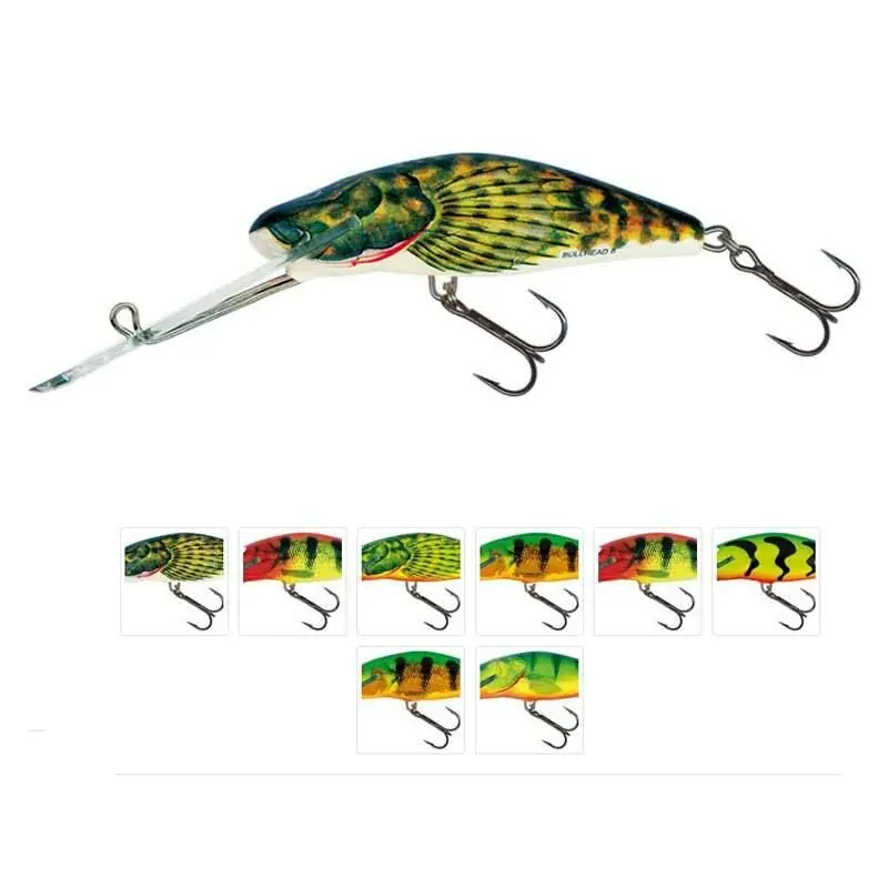 Salmo Bullhead Super Deep Runner 8cm Hot Perch Direct Beschikbaar