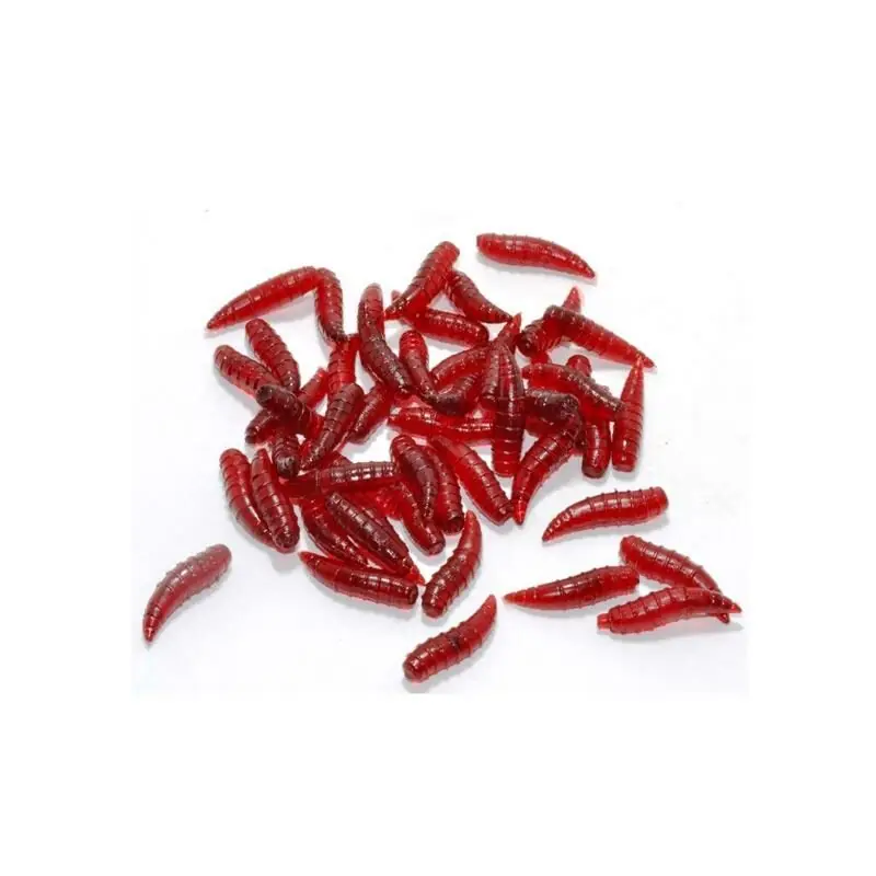Direct Beschikbaar Trabucco Slurp Maggot Blood Red 50st.