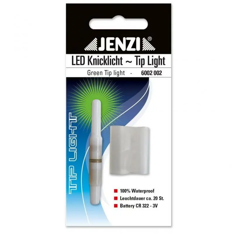Jenzi Led Glowstick and Tip-Light Red Exclusieve Aanbieding