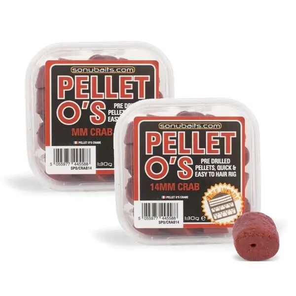 Nieuw Sonubaits Pellet O's Crab 8mm