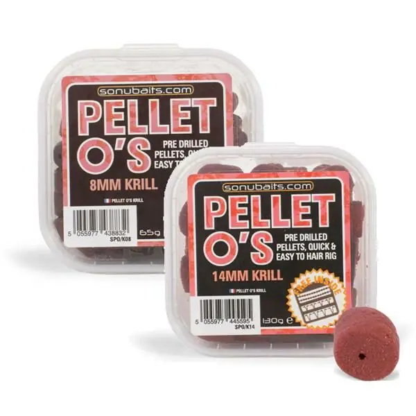 Sonubaits Pellet O's Krill 8mm Bestel Nu