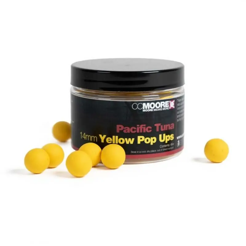 CC Moore Pacific Tuna Yellow Pop Ups 14mm Hoge Kwaliteit