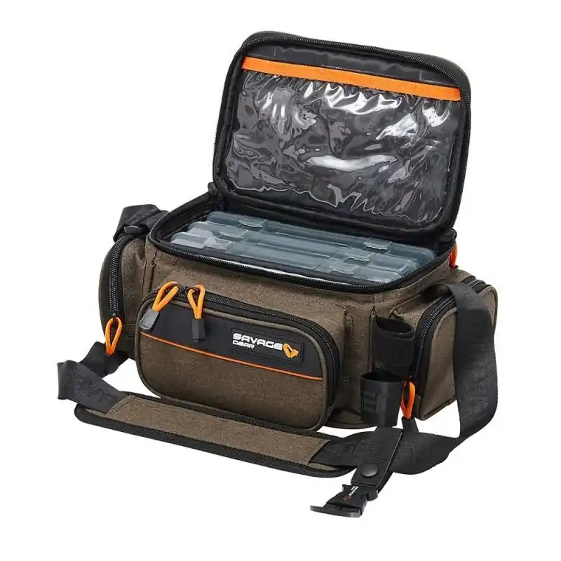 Koop Vandaag Savage Gear System Box Bag M Incl. 3 Tackleboxen