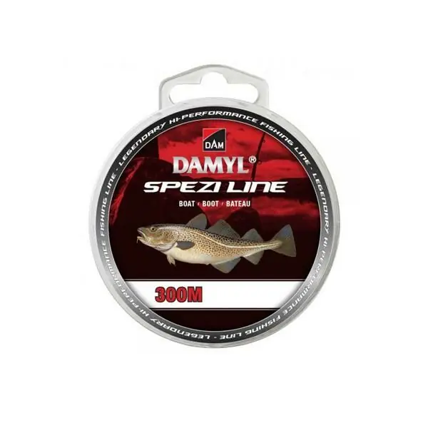Dam Spezi Line Boat Transparant 250m 0.40mm 12.8kg Seizoensaanbieding
