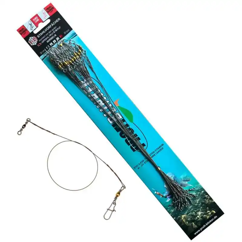 Gratis Retour Profiblinker Stalen Onderlijnen 1x19 20st 15kg