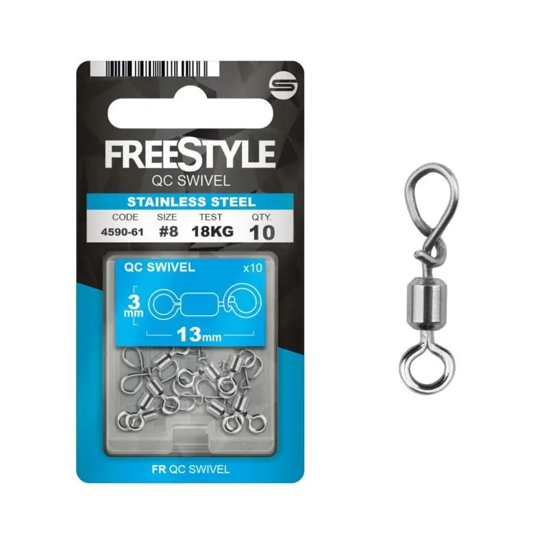 Spro Freestyle QC Swivel Size 8 18kg Bestel Nu