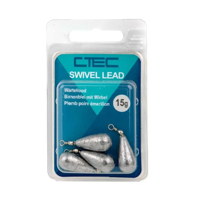 Spro C-Tec Swivel Lead - Wartellood 60g - 2st Lage Kosten