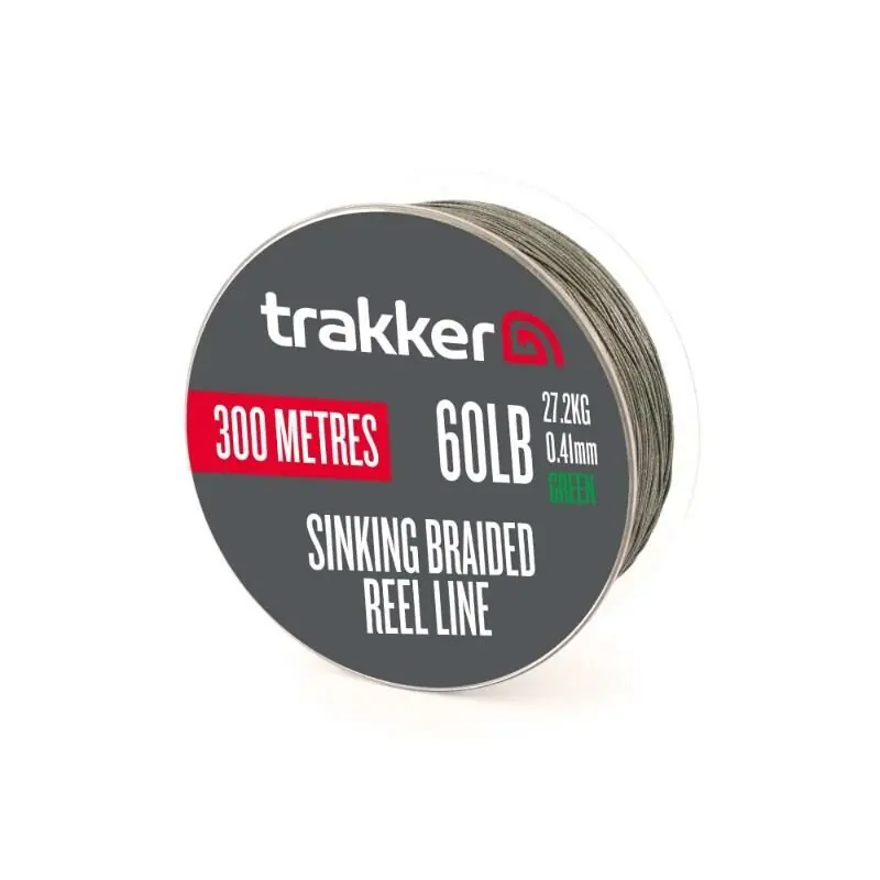Nieuw Trakker Sinking Braid Reel Line 300m 80lb - 36.3kg - 0.49mm