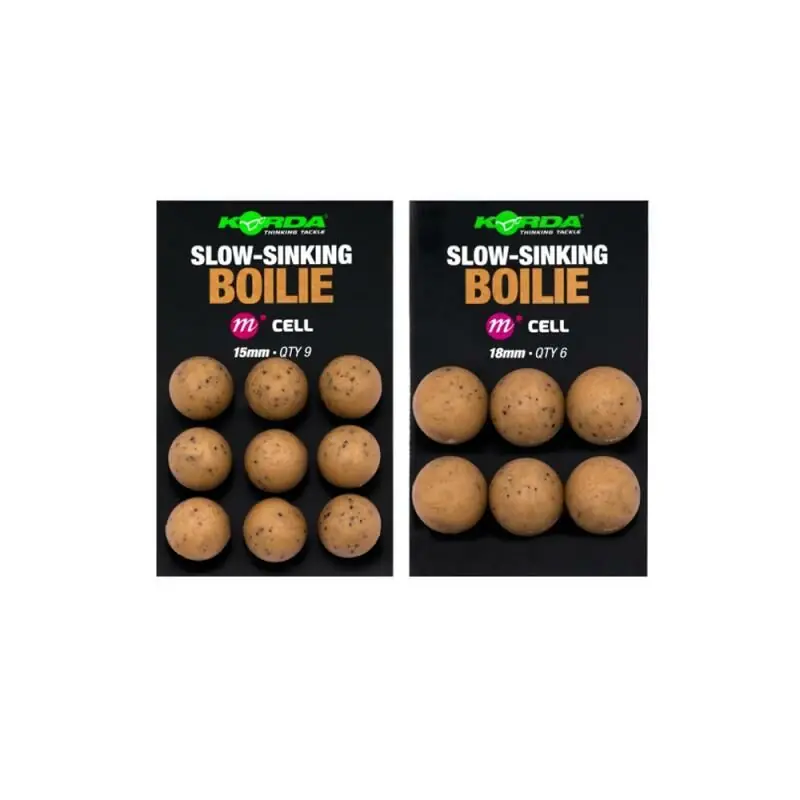 Seizoensaanbieding Korda Slow Sinking Boilie Cell 18mm