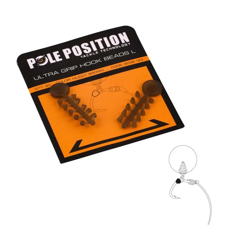 Finale Uitverkoop Pole Position Ultra Grip Hook Beads Large
