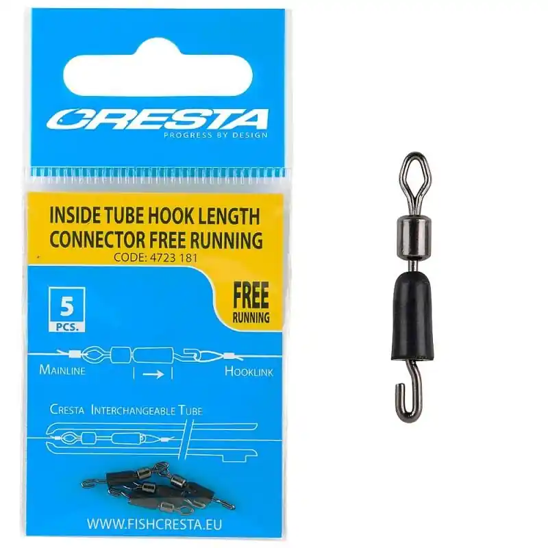 Cresta Inside Tube Hooklength Connection Swivel Size 8 Koop Online