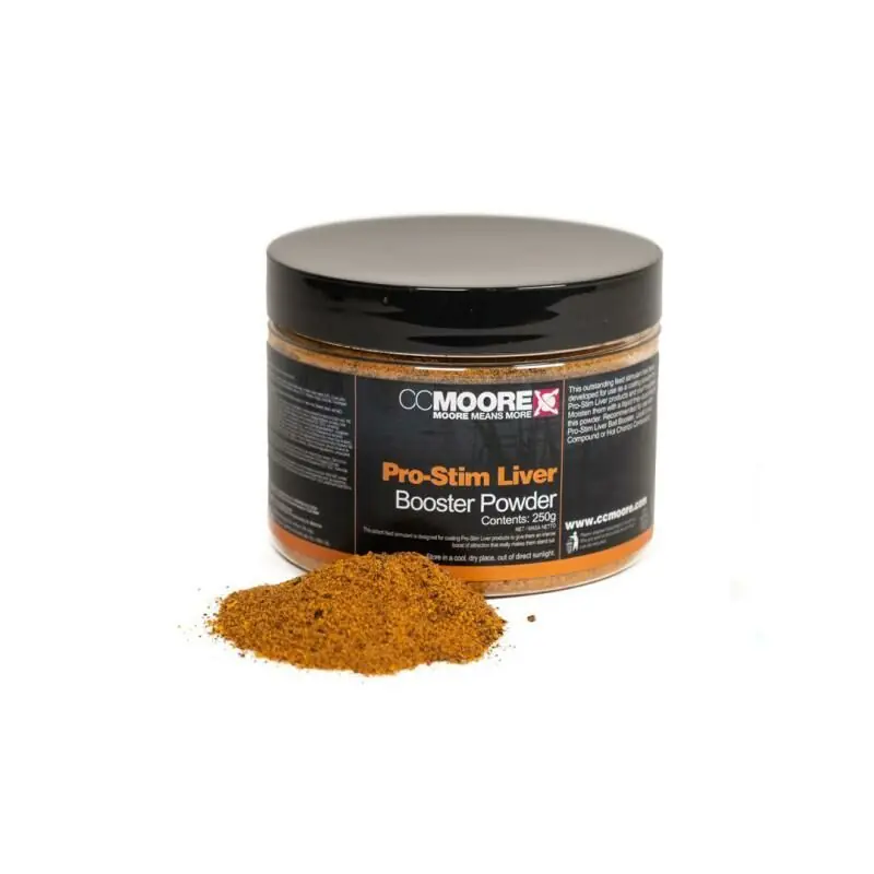 CC Moore Pro-Stim Liver Bait Booster Powder 250g Exclusieve Aanbieding