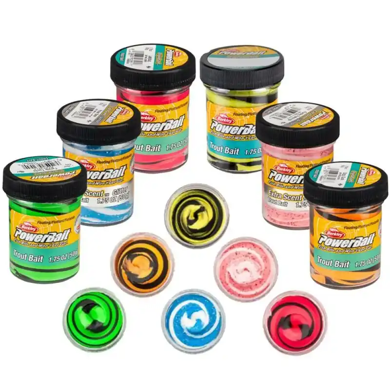 Meest Verkocht Berkley Powerbait Trout Bait Swirl Funky Flamingo