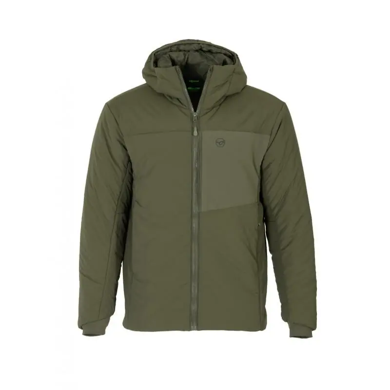 Korda Insulated Hooded Jacket Dark Olive Small Exclusieve Aanbieding