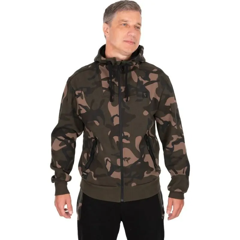 Merkproduct Fox Camo Full Zip Premium 310 Hoodie XXL