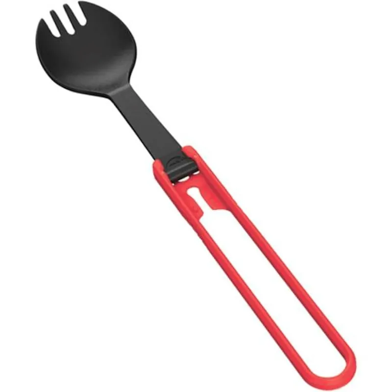 MSR Folding Spork lepel rood Nieuw