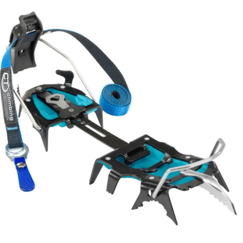 Meest Verkocht Stijgijzers Climbing Technology HYPER-SPIKE 13 punt zwart blauw