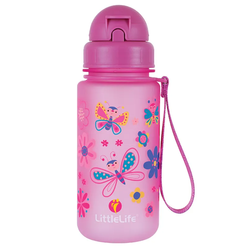 Koop Online Baby flesje LittleLife Water Fles 400ml - vlinders