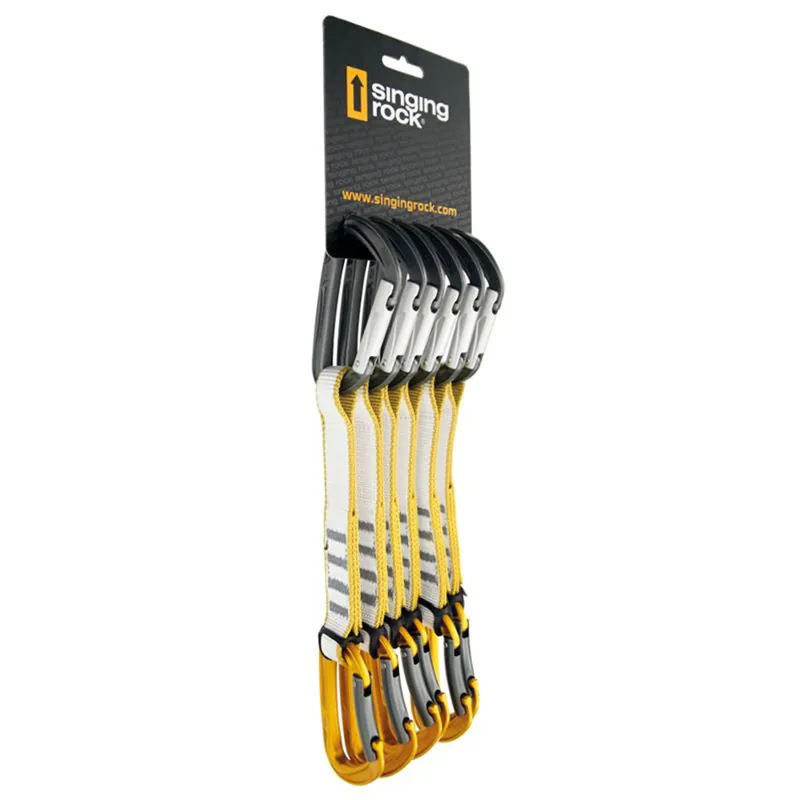 Set expresskaarten Singing Rock COLT 17cm geel Laatste Versie