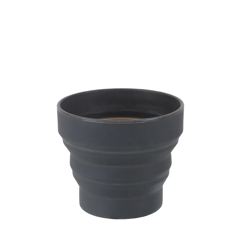 Lifeventure Ellipse Flexi Mug graphite opvouwbare beker Laatste Versie