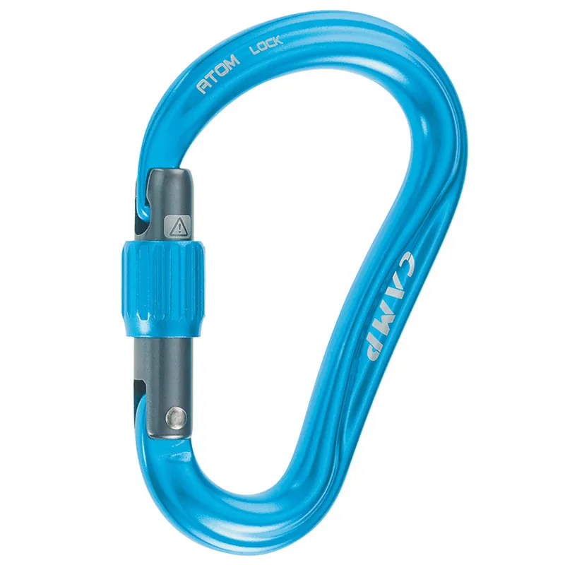 Karabijnhaak Camp Atoom Slot blauw Exclusieve Aanbieding