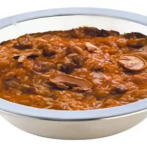 Trek´n Eat Selecteer rundvlees mengsel Stroganoff met rijst 160g Actieprijs