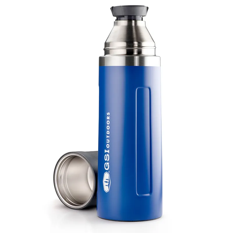 Thermosfles GSI Gletsjer 1l Vacuüm Fles blauw Fabrieksprijs