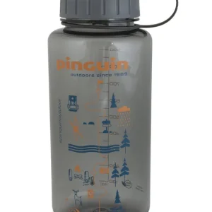 Lage Kosten Fles PINGUIN Tritan Vet Fles 1.0L grijs