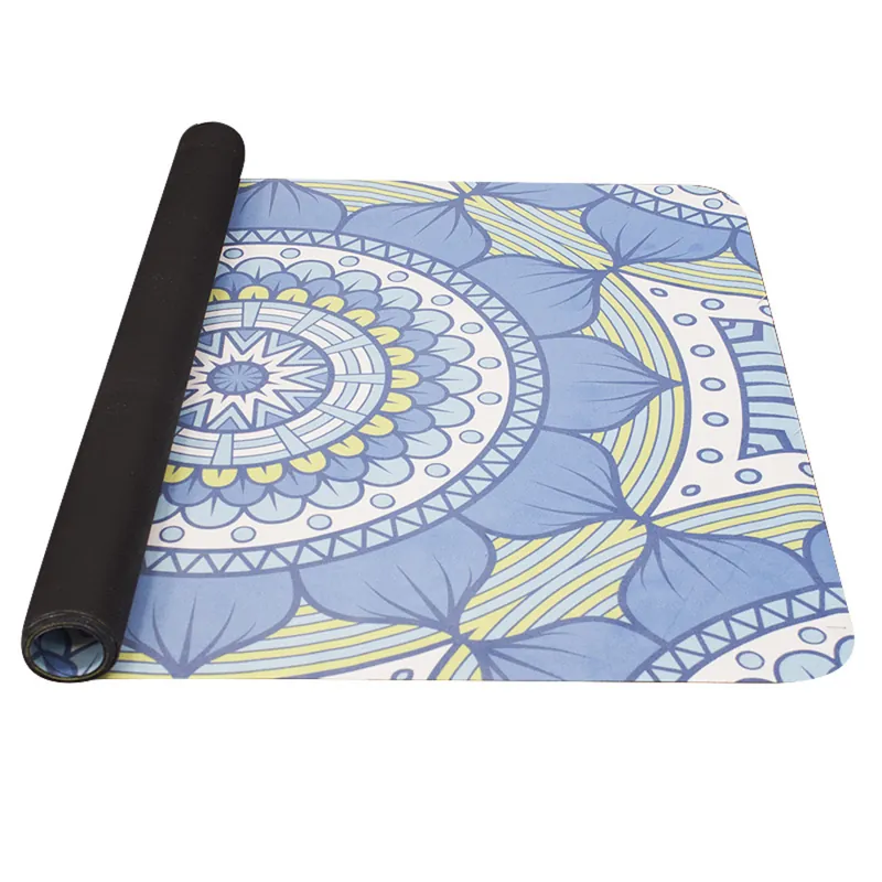 Populair Wasmachine aan yoga Yate Yoga Mat 1850x680x1 mm patroon B blauw groen