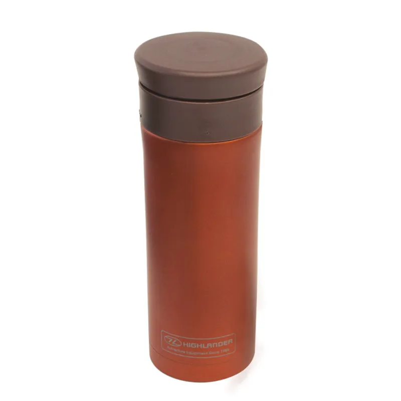 Premium Thermosfles Highlander Thermisch Mok 500 ml oranje